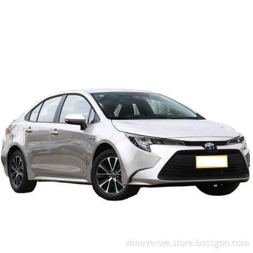 Hybrid Automobile Car Toyota LEVIN Second Hand Car Silver 4 Doors 5 Seats